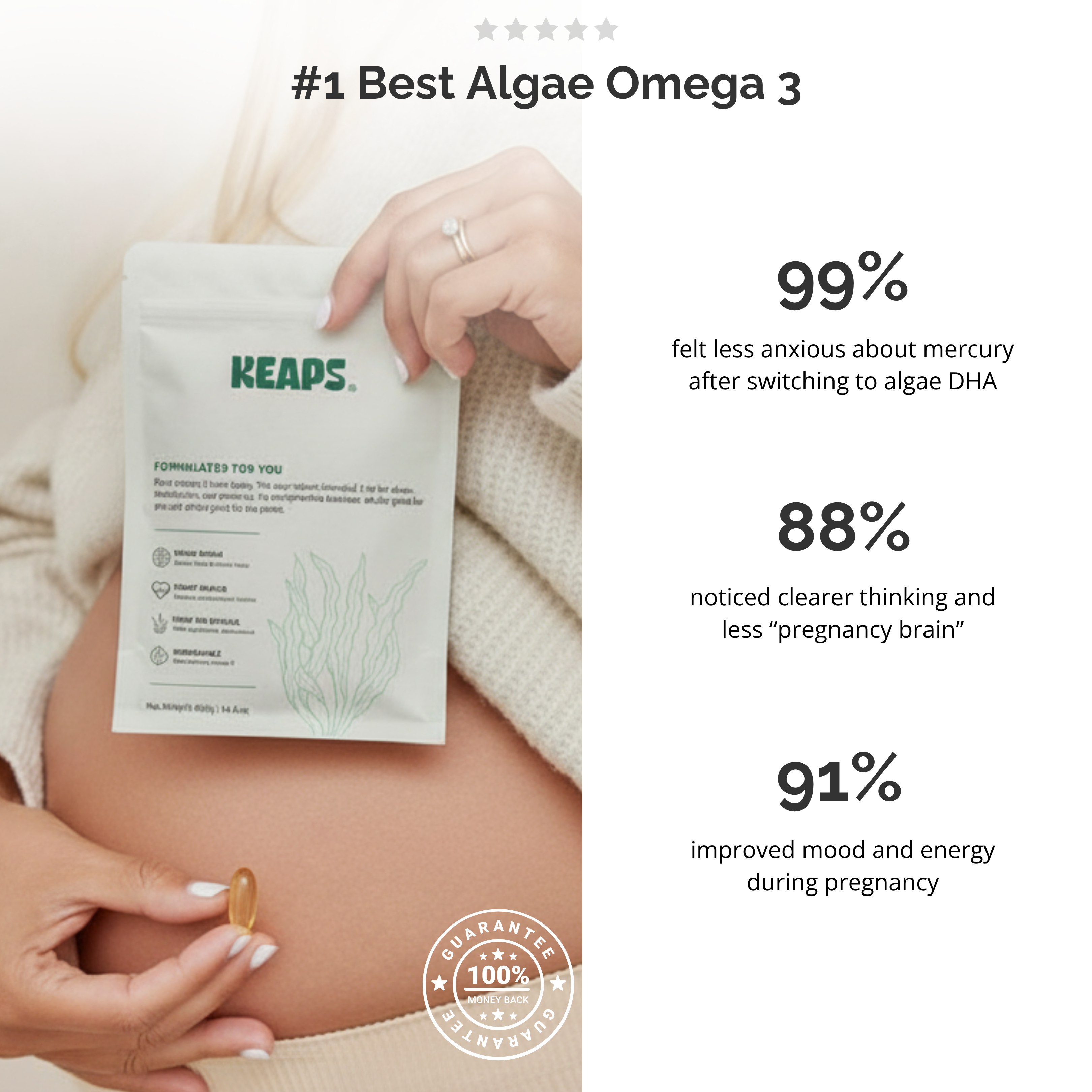 Keaps Algae Omega 3 Capsules