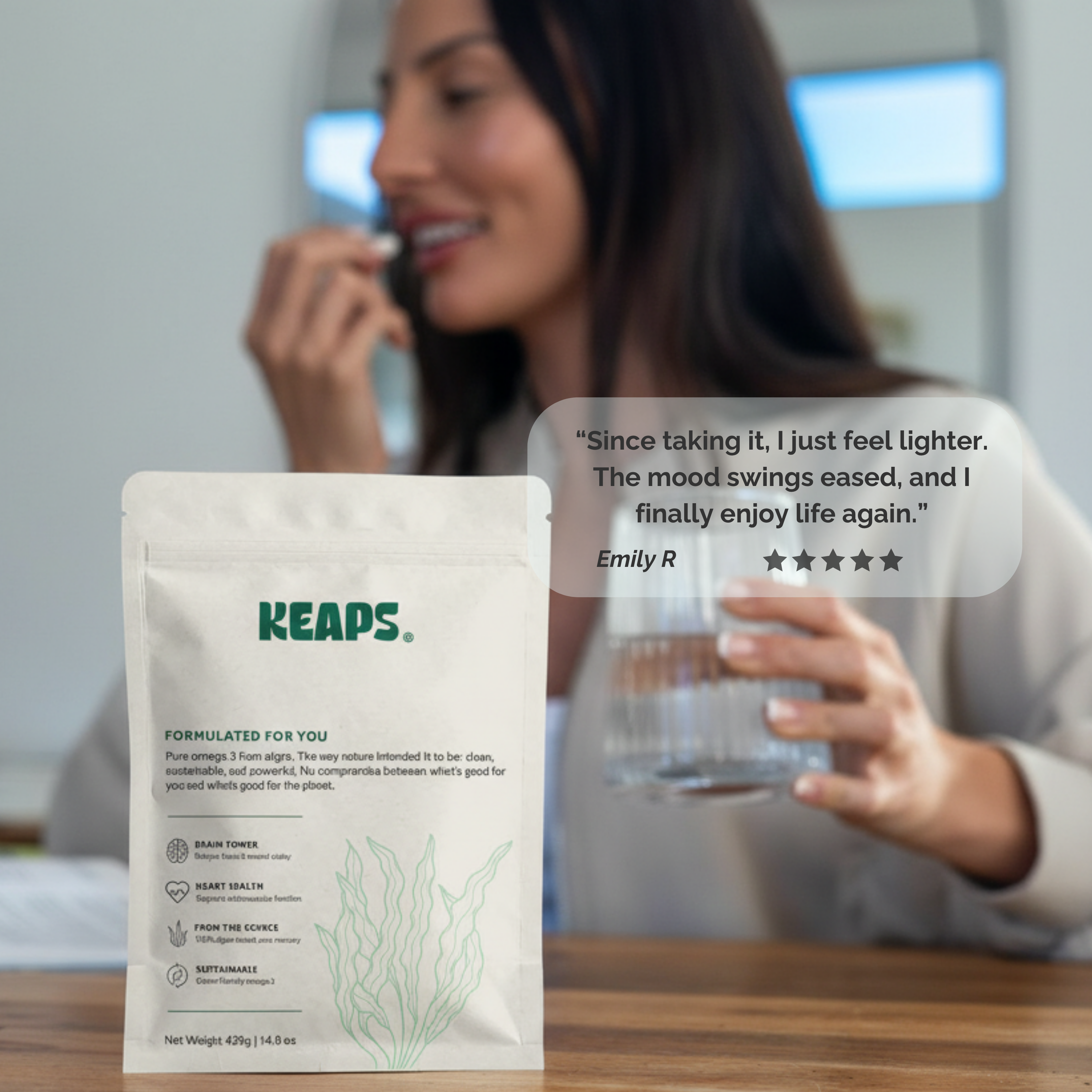Keaps Algae Omega 3 Capsules